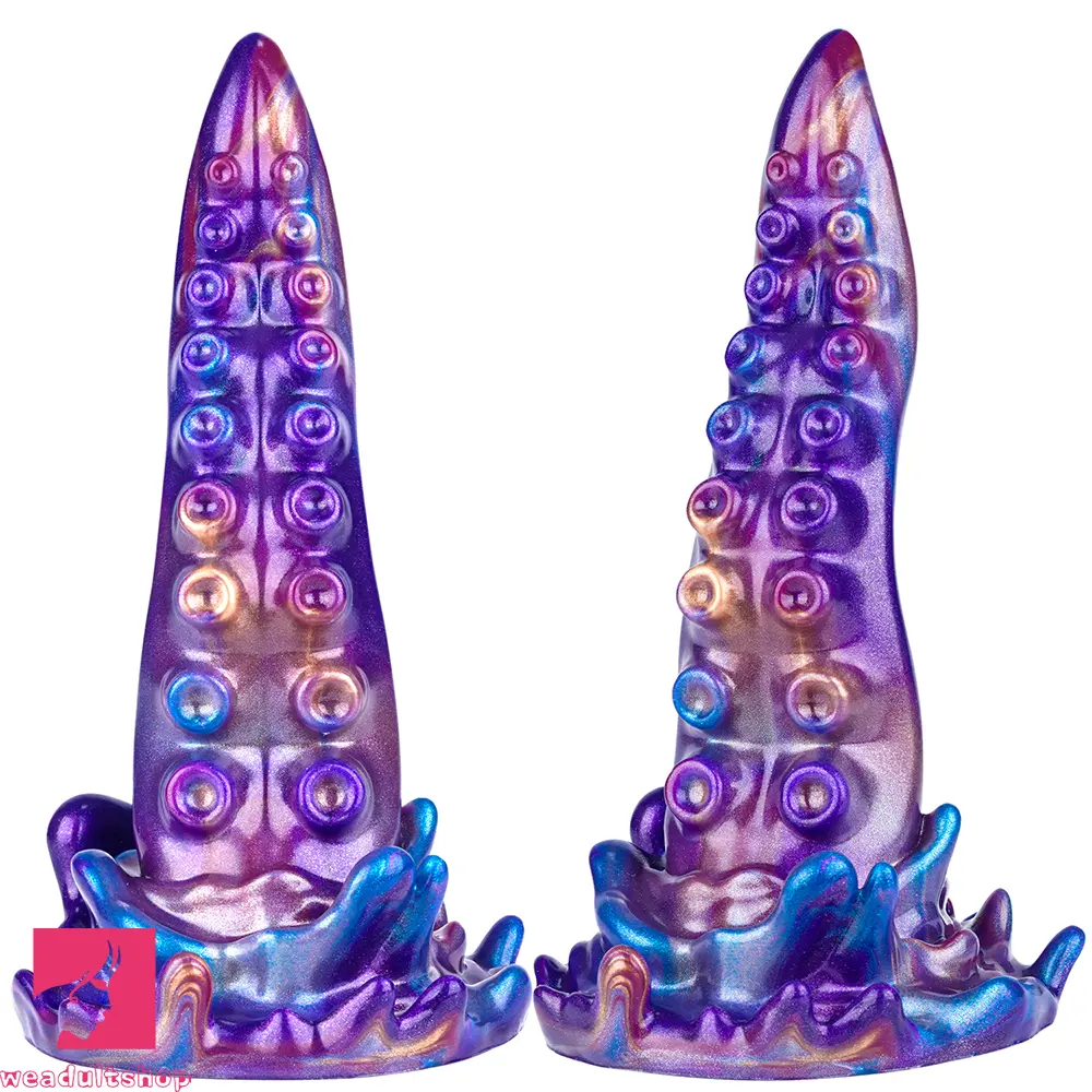 7.48in Tentacle Monster Silicone Dildo Hands-Free Play For Dilator