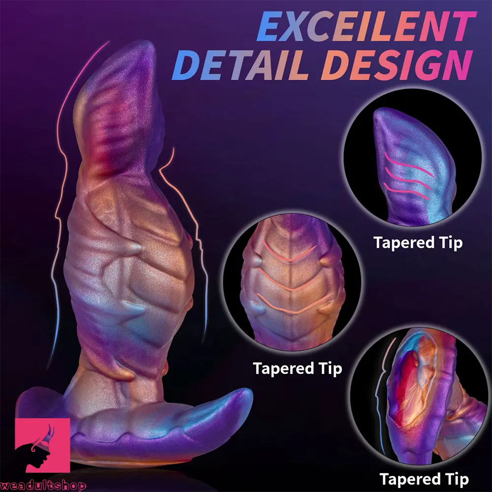 5.5in 6.49in 7.48in Monster Wearable Anal Dildo For G-Spot Love Cock