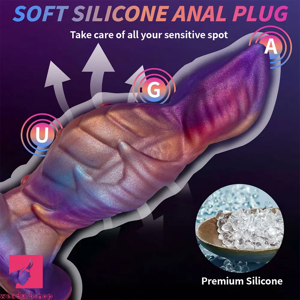 5.5in 6.49in 7.48in Monster Wearable Anal Dildo For G-Spot Love Cock