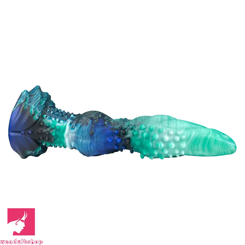 10.23in Monster Fantasy Silicone Spiked Dildo Soft Erotic Tool For Pleasure