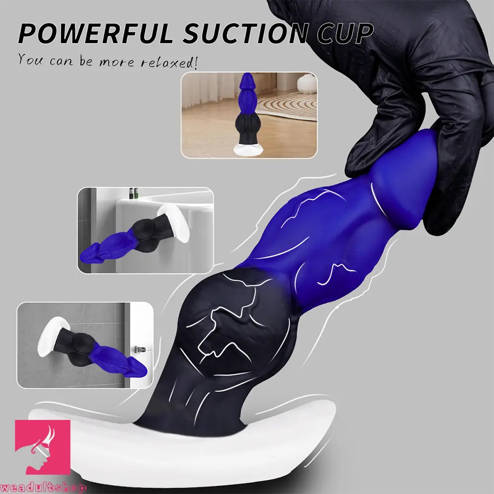 7.48in Fantasy Silicone Dildo For G-spot Anus Dual Pleasure Men Dilator