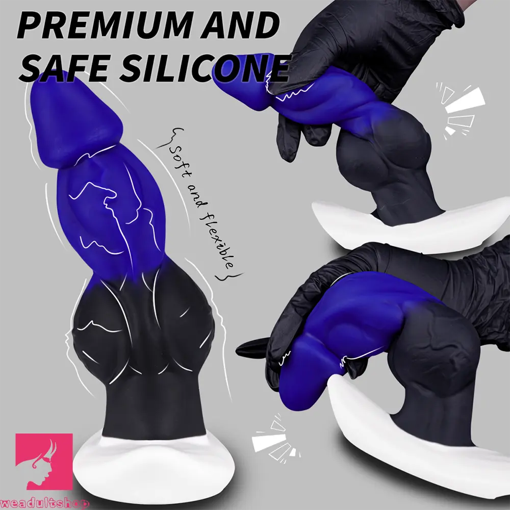 7.48in Fantasy Silicone Dildo For G-spot Anus Dual Pleasure Men Dilator