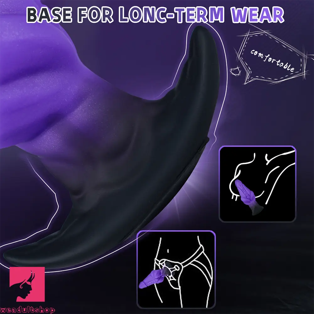 6.88in Tentacle Silicone Soft Fantasy Dildo For G-Spot Stimulation Cock