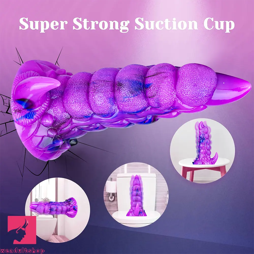 8.26in Tentacle Vibrating Remote Control Dildo Erotic Stimulation Feeling