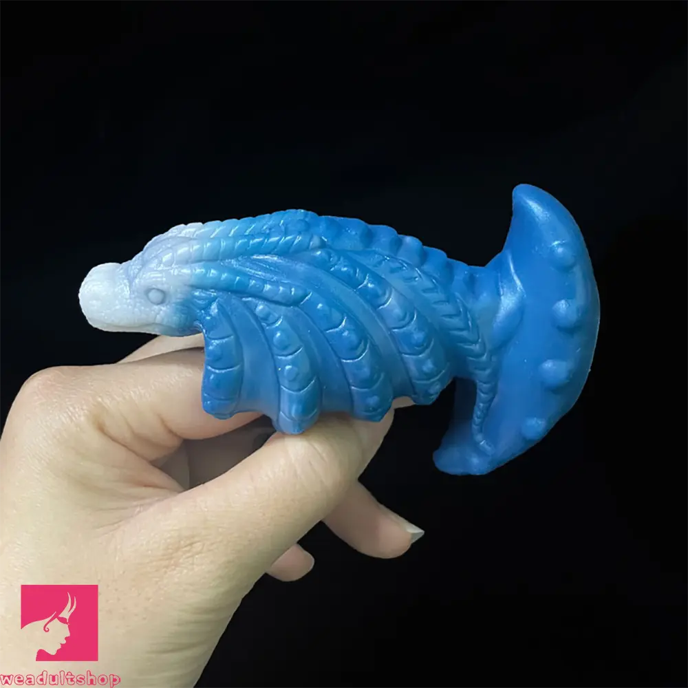 4.53in Small Fish Design Spiral Fantasy Dildo For Clit G-Spot Pleasure