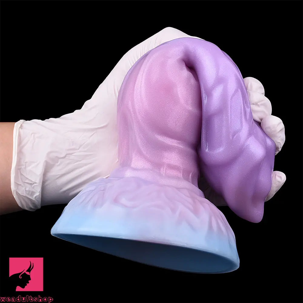 9.84in Squeeze Inflatable Alien Cock Animal Dog Dildo For Intimacy Game