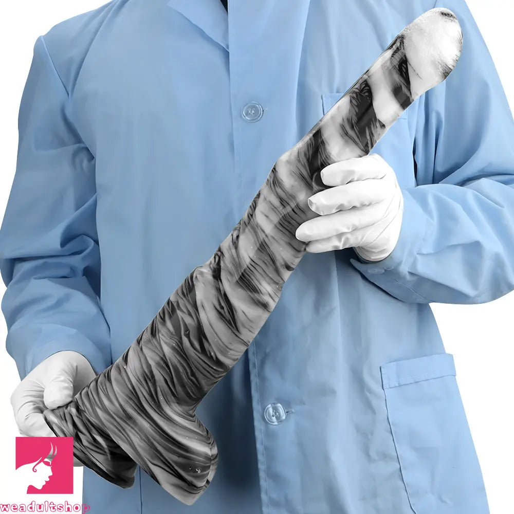18.9in Mixed Color Big Alternative Animal Super Long Horse Cock Dildo