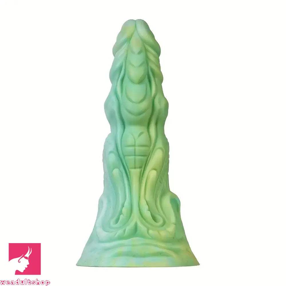 8.66in Dreamy Monster Creature Thick Alien Cock Suction Cup Silicone Dildo