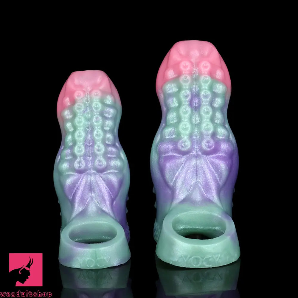 4.44in 4.92in Tendril Geist Odd Hollow Dildo Sleeve For Cock Extension