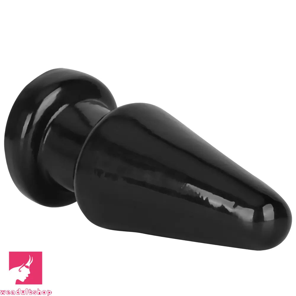 6.7in Black PVC Anal Plug Dildo For Woman Couples Masturbate Tough Sex