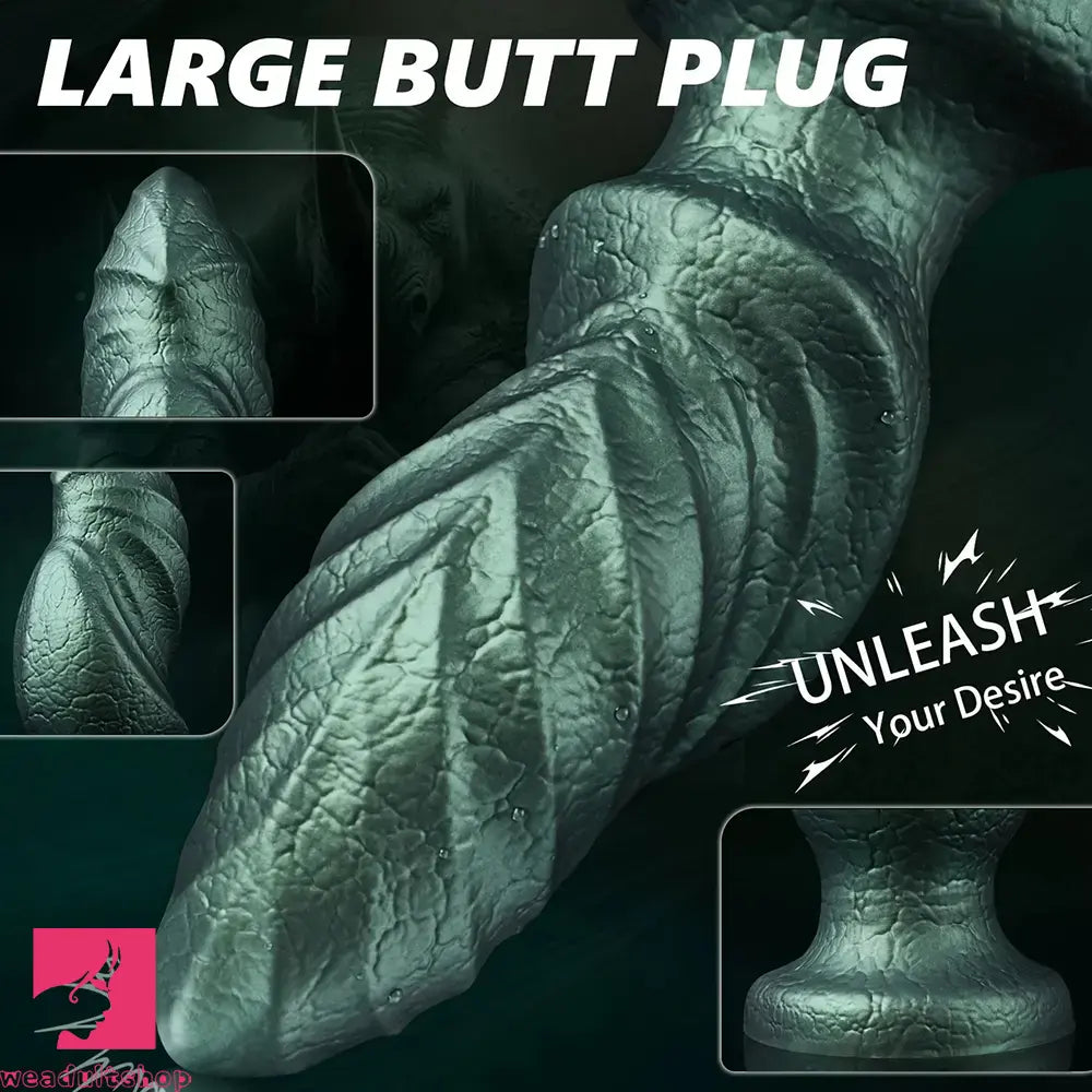 11in Fantasy Dildo Large Anal Plug With Big Knot Huge Thick Anal Dildo