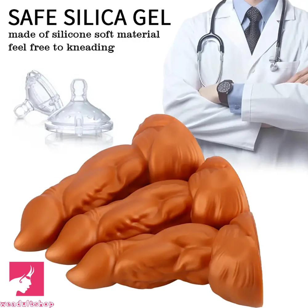 8.46in 9.64in 10.62in Thick Big Silicone Anal Plug Dildo Smooth Entry Cock