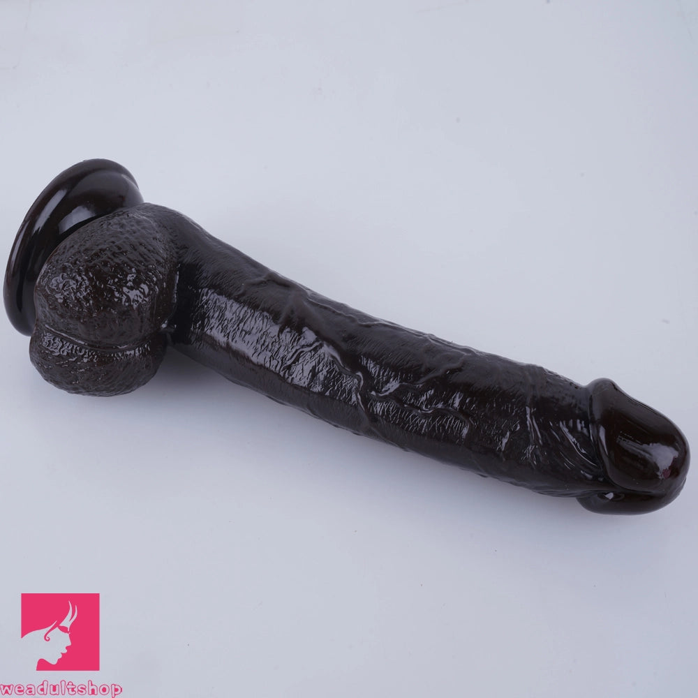 9.25in Prostate Massage Anus Dilator Vagina Big Real Dildo Masturbator