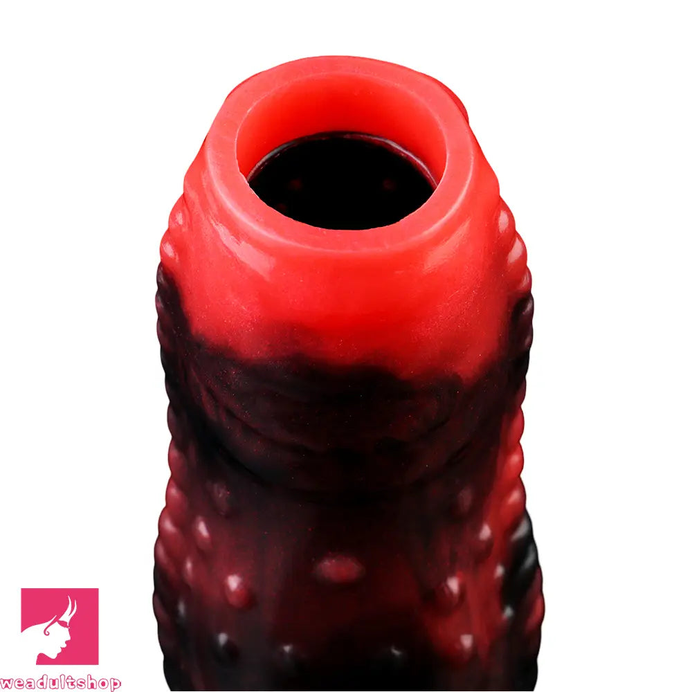 3.54in 4.72in 5.51in 6.69in Tentacle Silicone Soft Dildo Sleeve Penis Extender