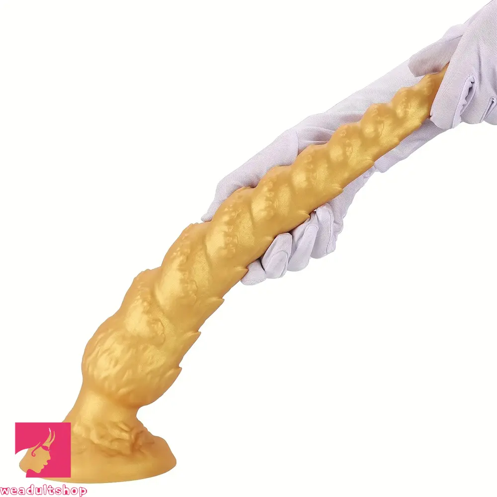 13.38in 15.35in 17.32in 19.48in Super Long Big Clit Silicone Huge Anal Dildo