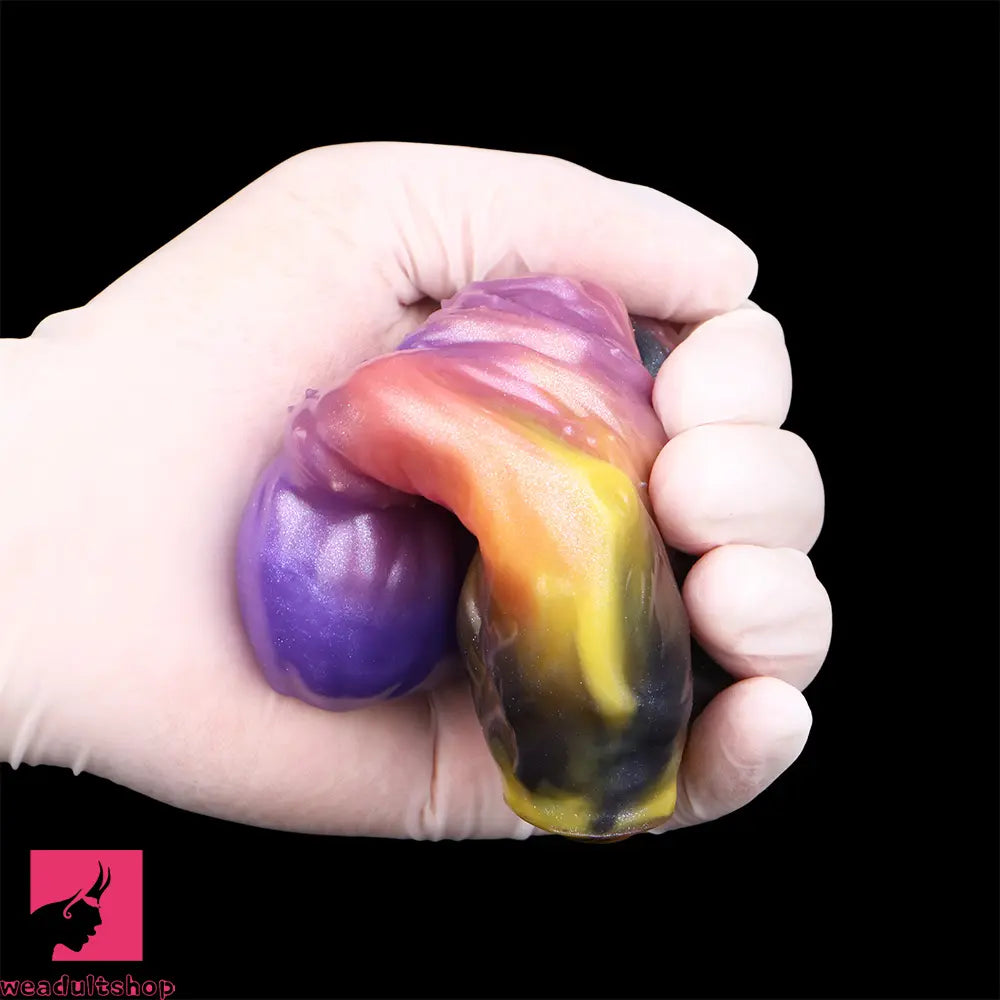 4.72in Ogma Fantasy Odd Silicone Soft Dildo Sleeve Cock Extender Toy