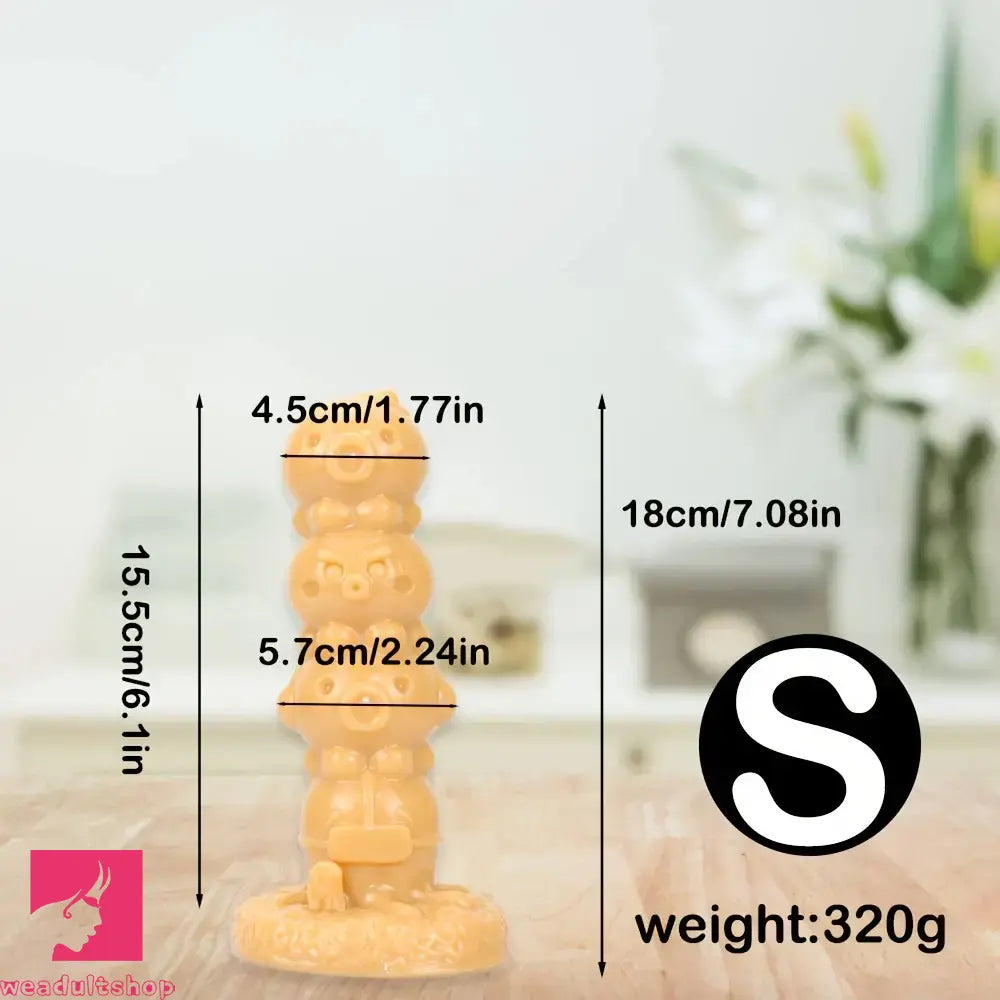 7.08in 8.93in 11.02in Big Fantasy Dildo PVC Odd Cute Dildo Sex Toy For Sex