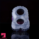 7.48in Silicone Penis Sleeve With Cock Ring Fantasy Vaginal Hollow Dildo