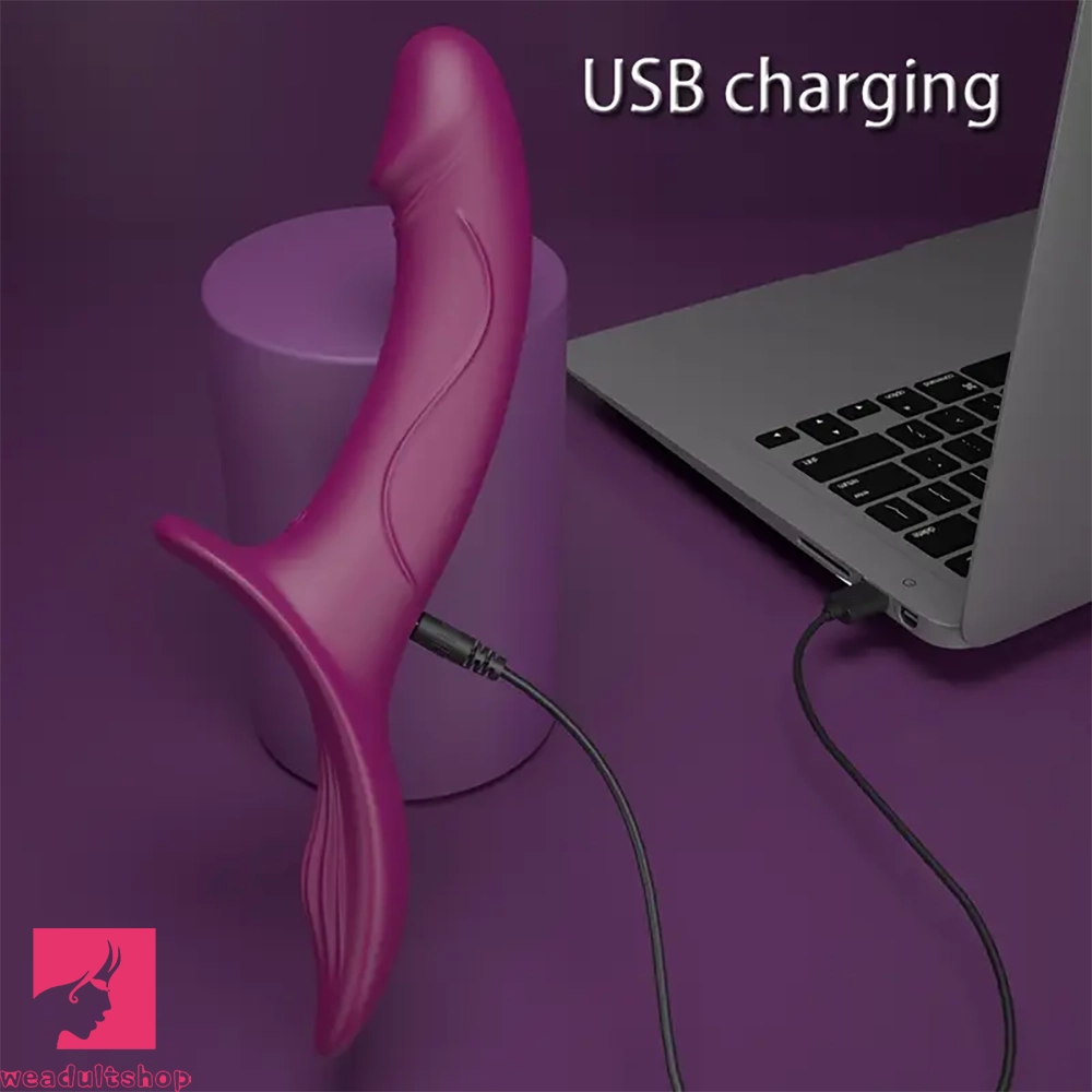 9.84in Dual motor Double-Ended G Spot Automatic Silicone Strap on Dildo