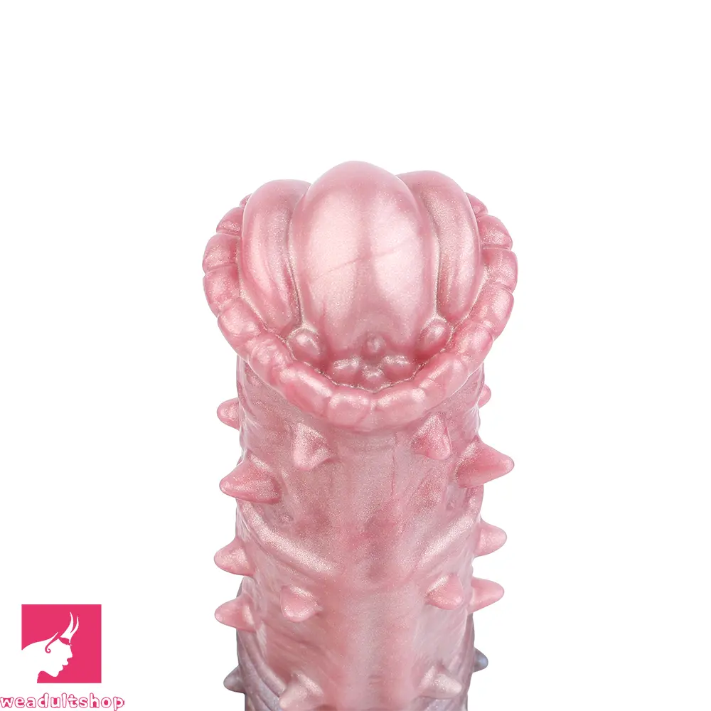 7.48in Spiked Horse Cock Sleeve Dildo Fantasy Penis Extender Cock