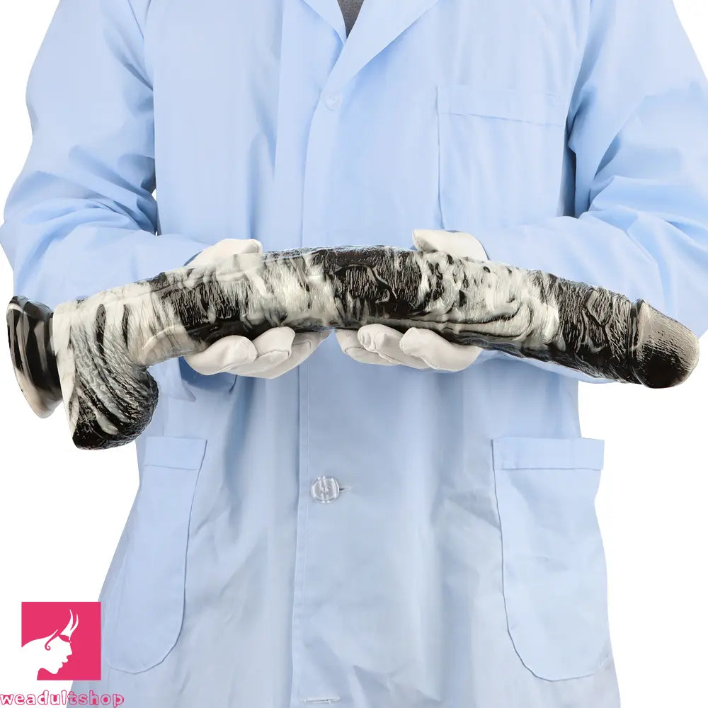 17in Super Large Long PVC Cock Dildo For Hands free Sex Female Orgasm