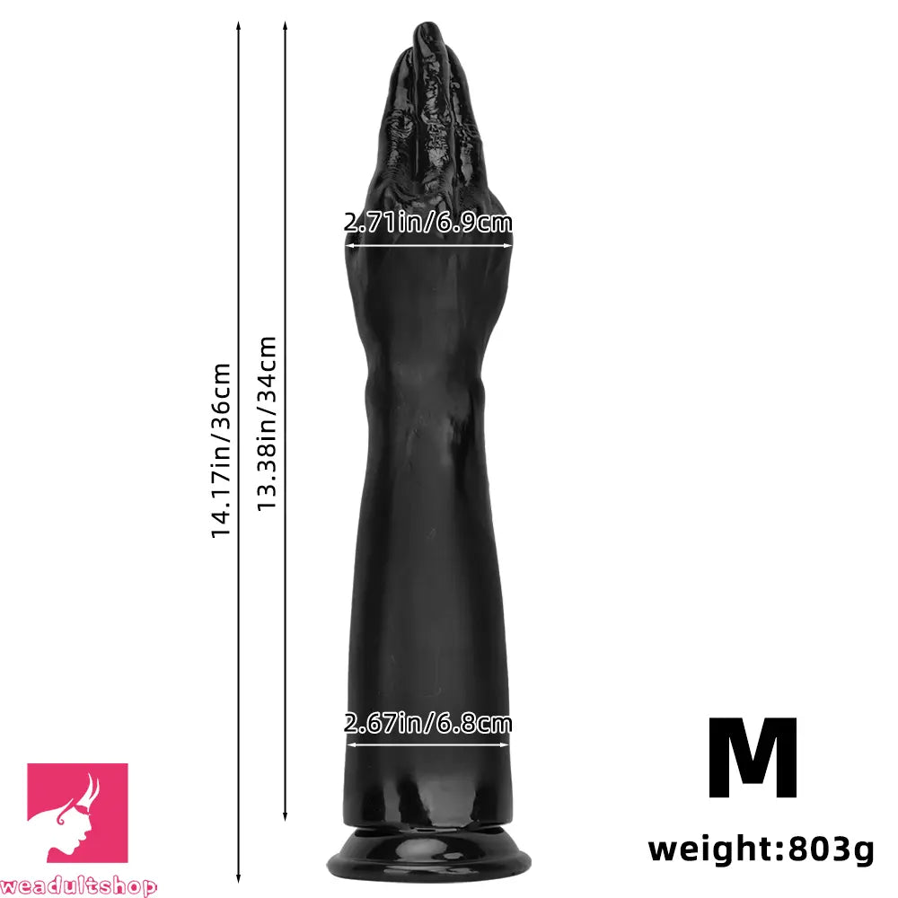 12in 14.17in 16.73in Three Sizes Fisting PVC Butt Plugs Dildo For Anal Clit