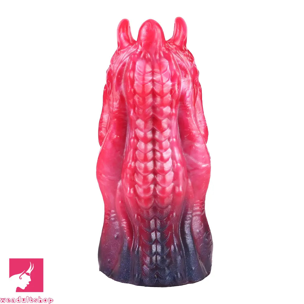 5.19in Octopus Soft Hollow Dildo Built-in keel Vibration Remote Penis Sleeve