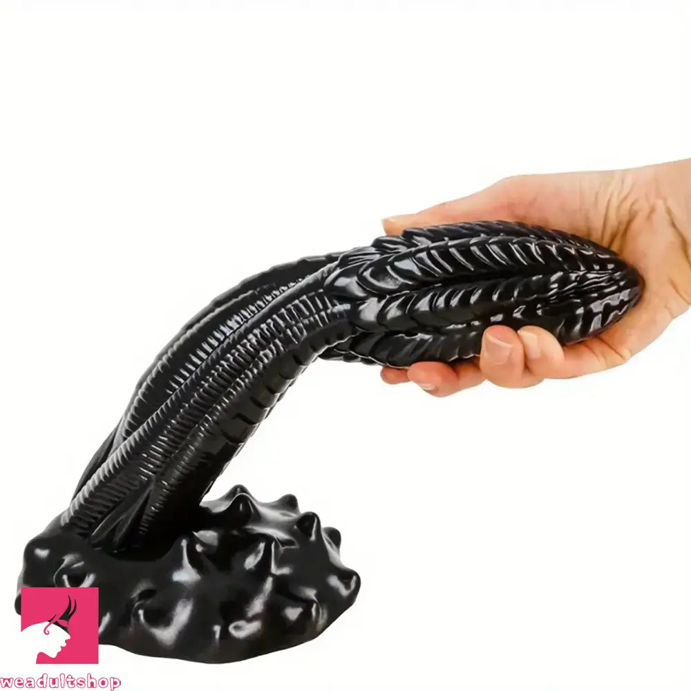 10.2in 12.4in Giant Pointed Penis Beast Animal Fantasy PVC Scales Dildo