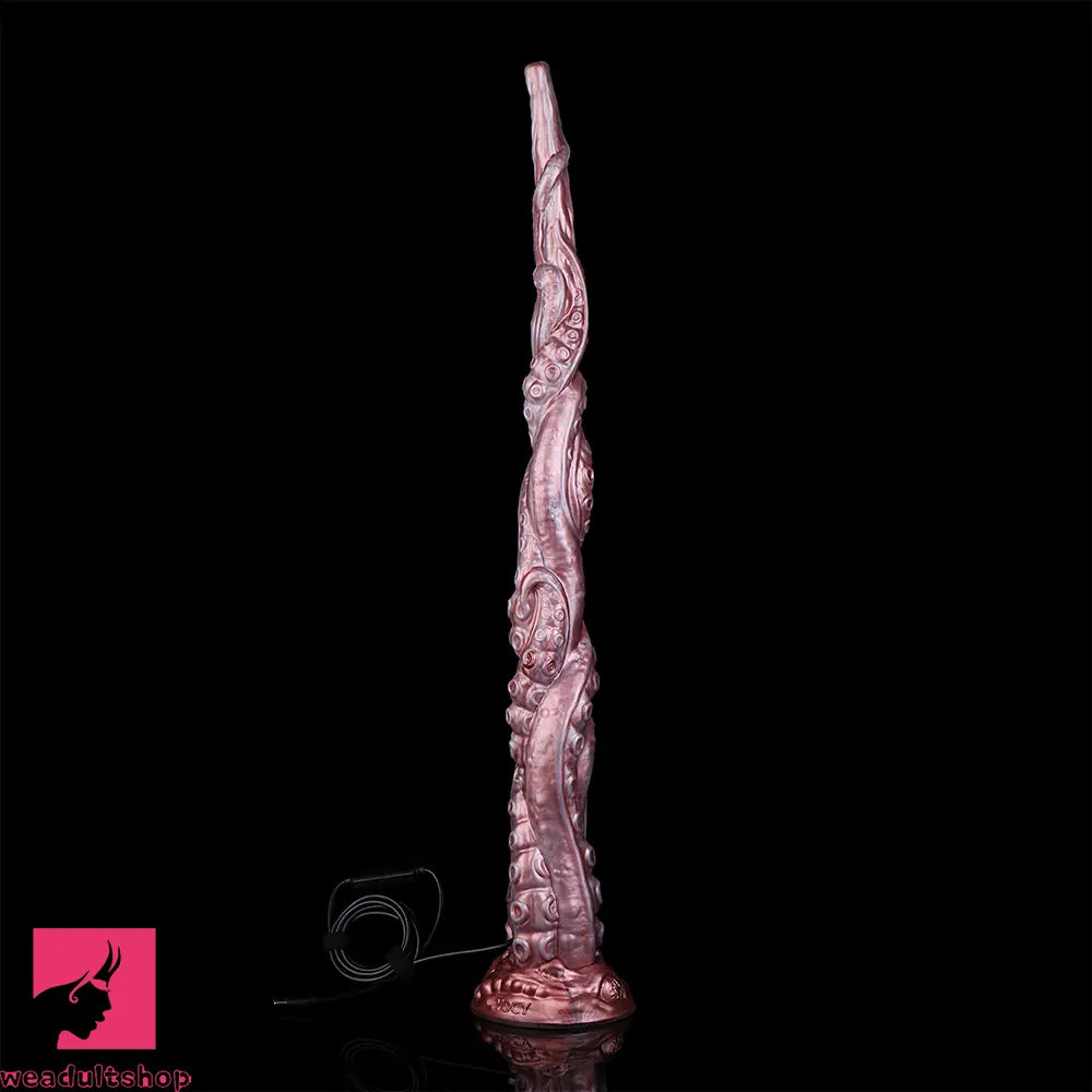 25in Tentacle Huge Long HD Camera Dildo Silicone Adult Toy Anal Stimulation