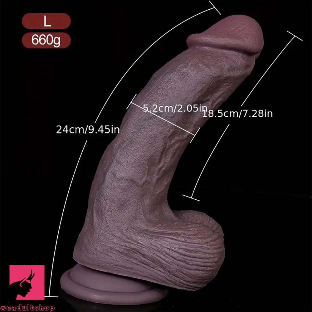 6.3in 7.48in 9.45in Silicone Realistic Huge Penis Feel Skin Sensation Dildo