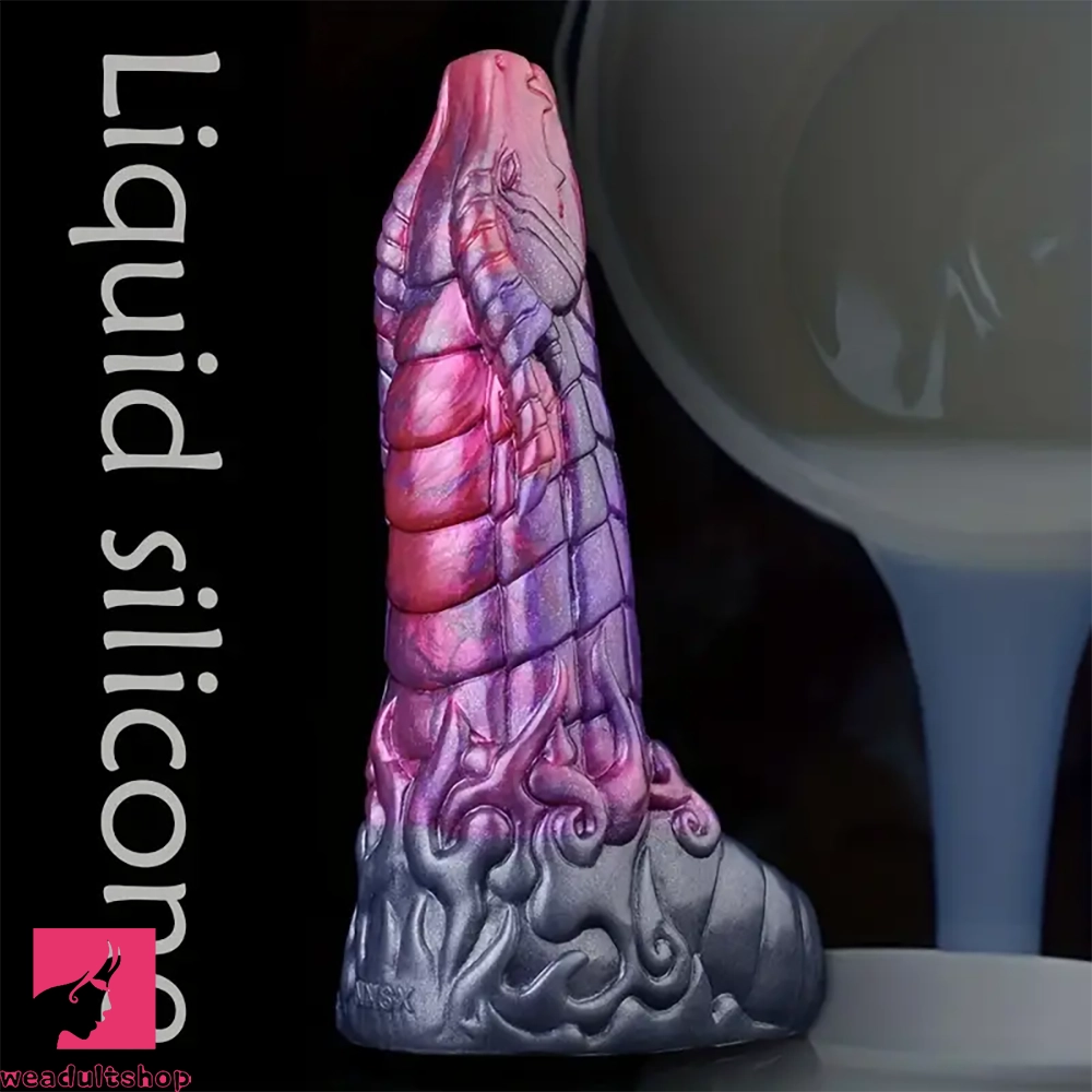 7.48in 7.99in Soft Silicone Monster Silicone Sleeve With Anti-drop Ring