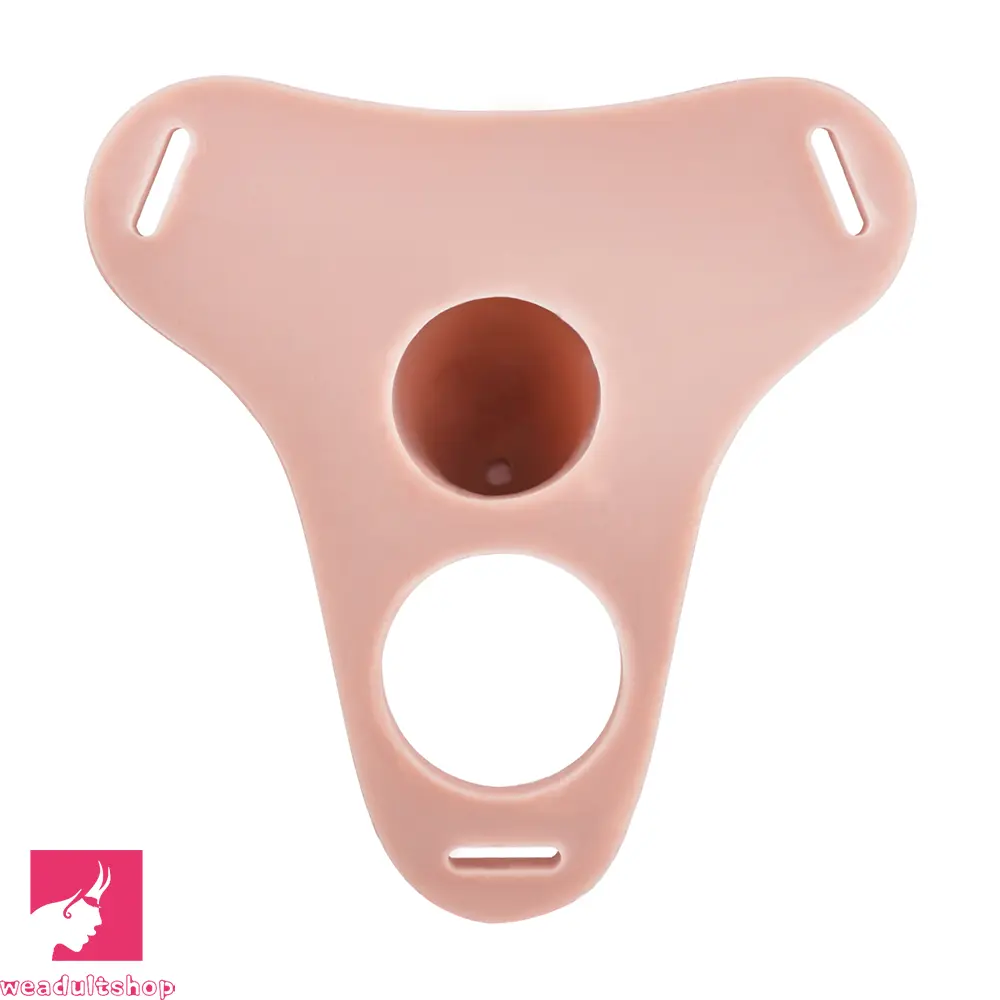 3.54in Strap on Chastity Dildo Wearable Realistic Cock Cage For Men Dilator