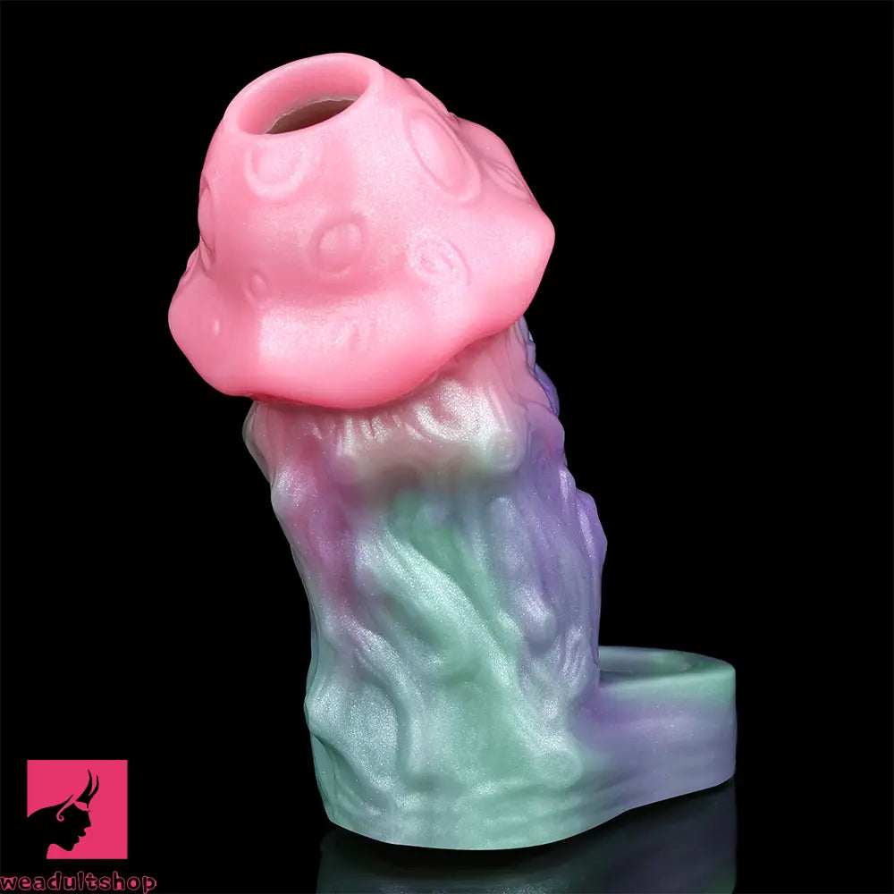 4.44in Spore Bloom SHAZ-3016 Fantasy Hollow Dildo Cock Sleeve Extension