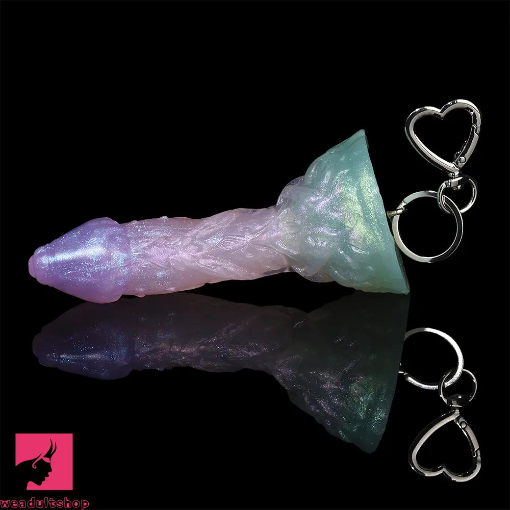 4.6in 4.8in 6.14in 7.61in 8.34in Silicone Fantasy Octopus Dildo Cock Pendant