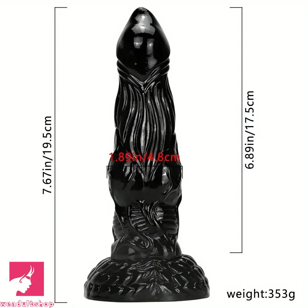 7.67in Anus Masturbation Expander Adult Odd Dragon Dildo For Women