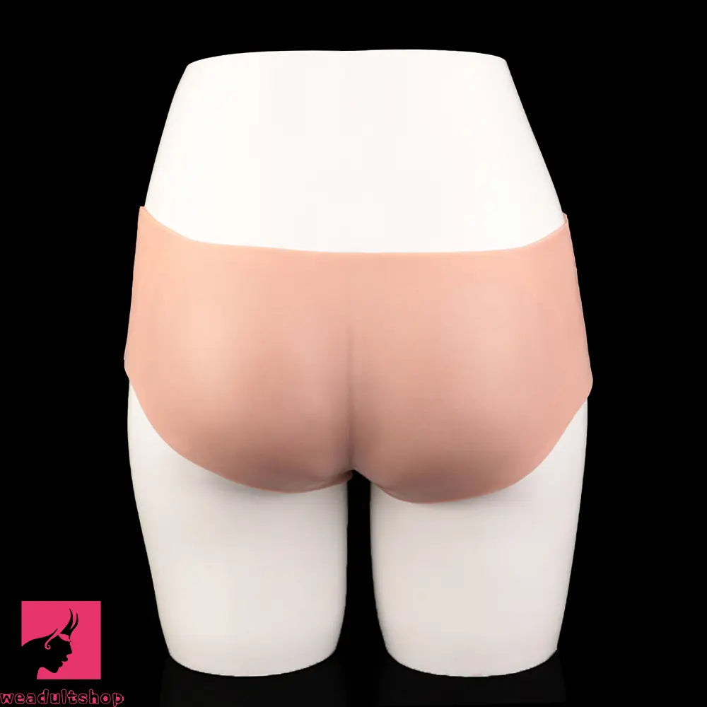 6.77in Hollow Penis Dildo Sleeve Silicone Soft Pants For Women Fucking