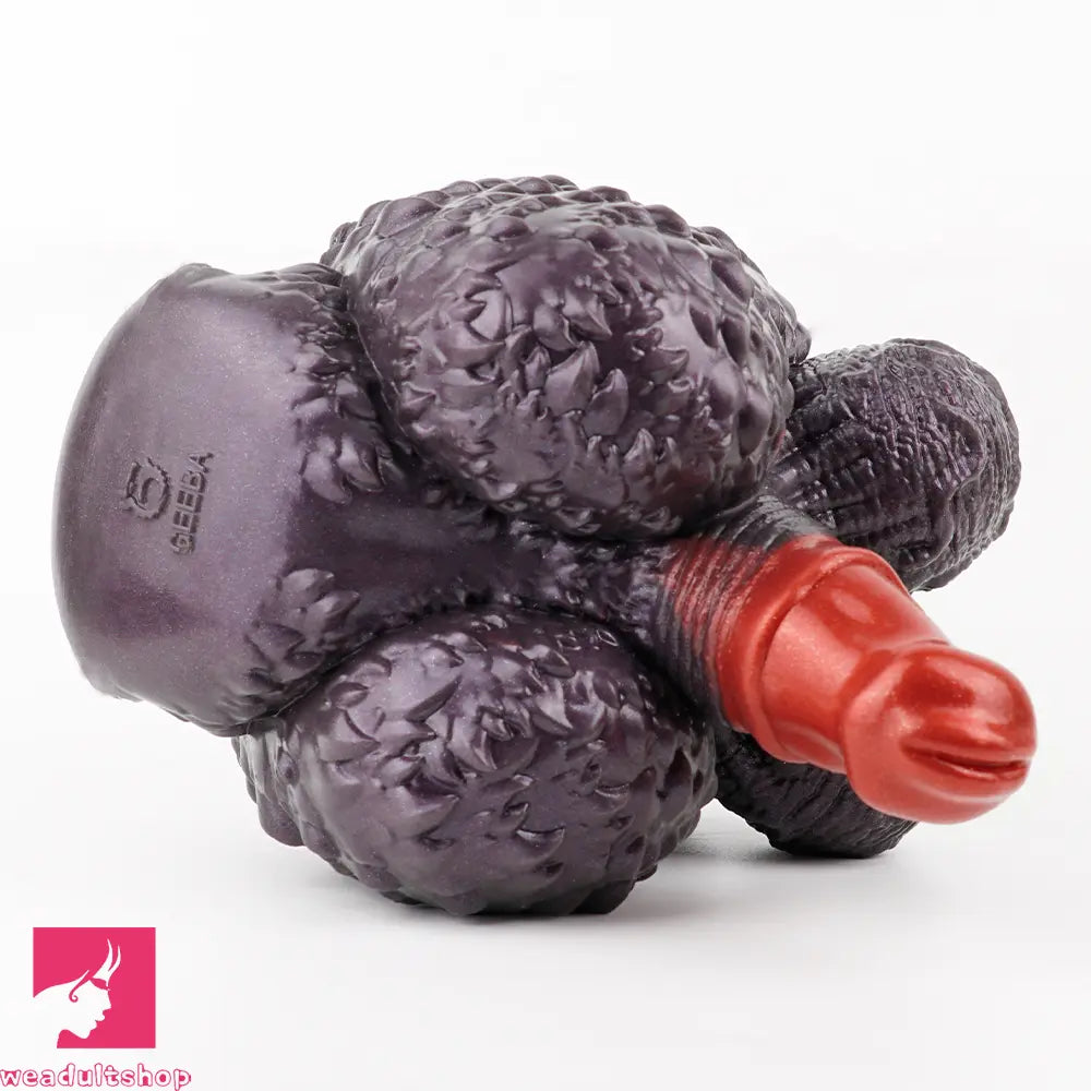 8.07in Monkey Penis Silicone Dildo Big Ass Masturbator For Sensory Love