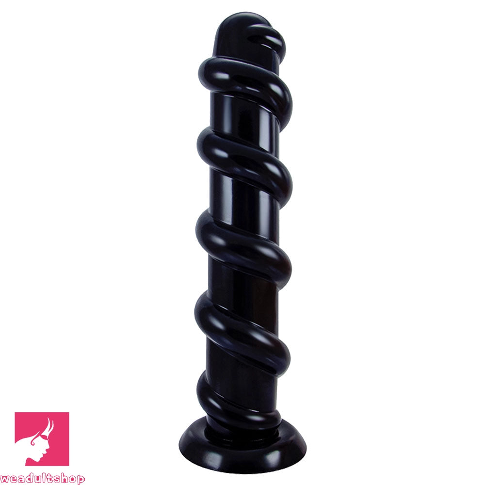 13in Long Spiral Huge Anal Dildo Anal Plug Female Adults Sex Toy