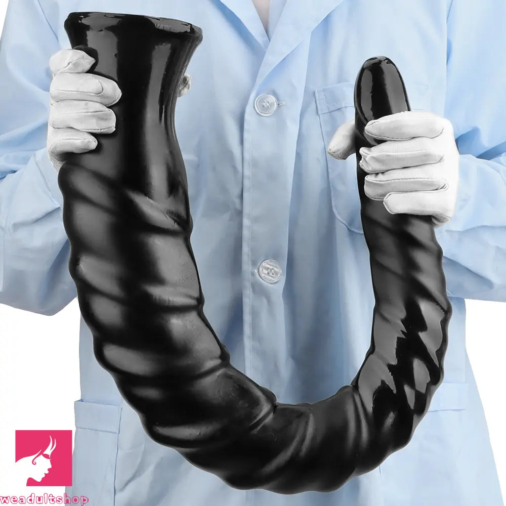 29.34in Super Long Large Masturbator PVC Anal Expansion Spiral Big Dildo