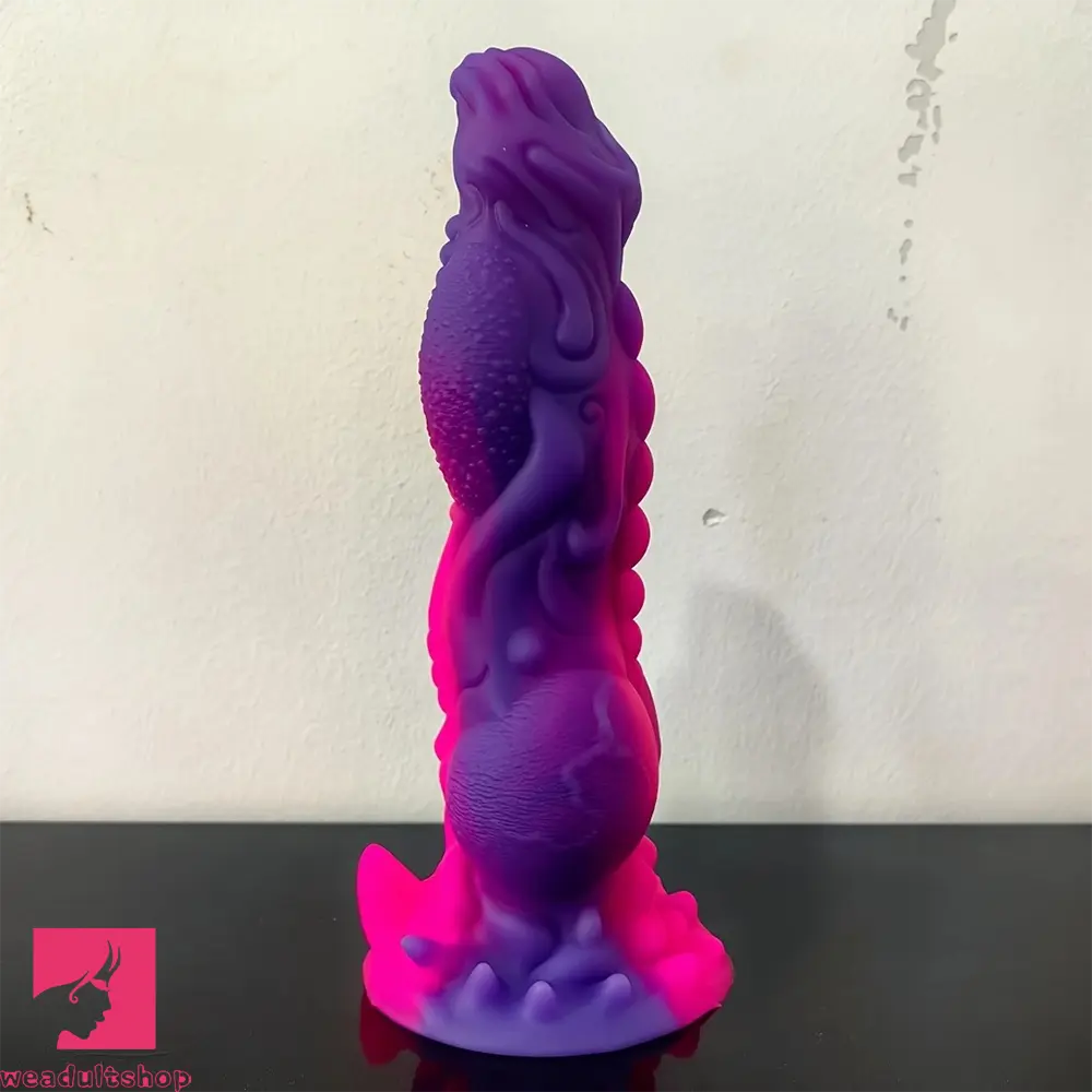 9in Soft Monster Silicone Big Spiked Odd Clit Dildo Prostate Massager