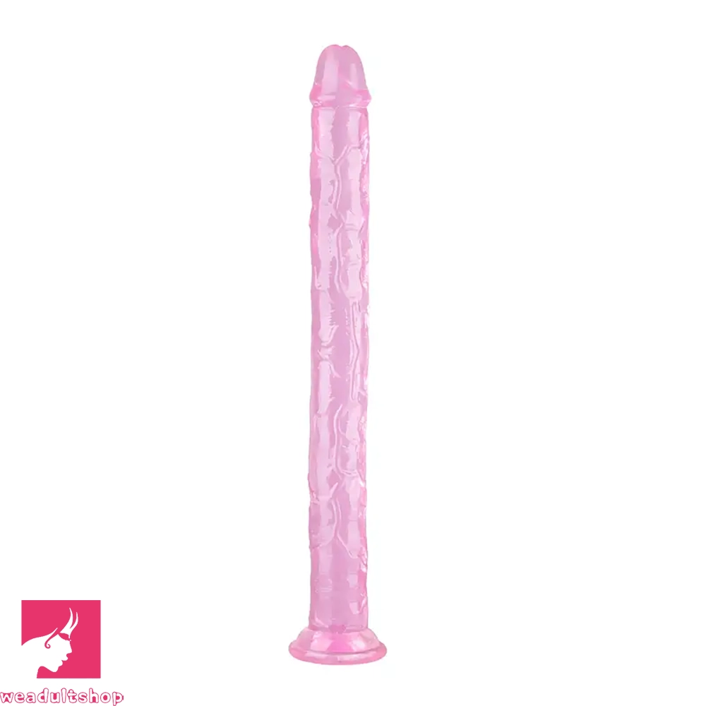 17.72in Long Big PVC Double Ended Dildo For Anal Vaginal Sex G Spot
