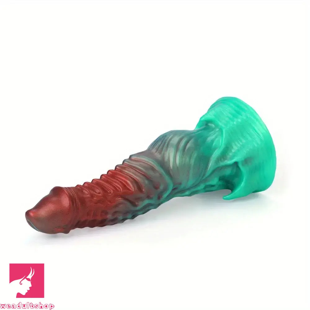 8.26in 9.25in 11.41in Alien-Shaped Silicone Adult Sex Fantasy Monster Dildo