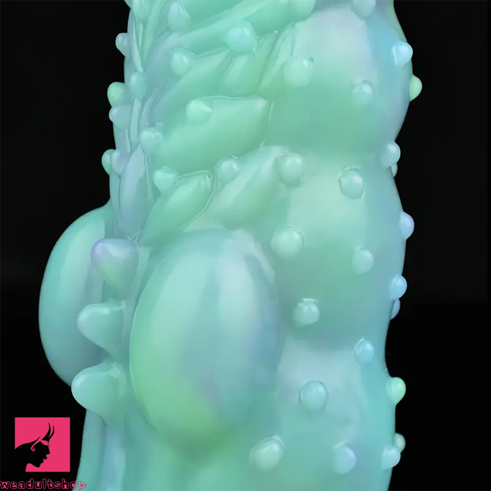 6.02in Multicolor Option Wolf Teeth Dildo Cock Sleeve Hollow Cock Sheath