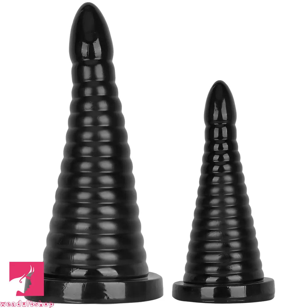 10.23in 14.56in Large Thread PVC Pagoda Thick Large Anal Plug Cock Dildo