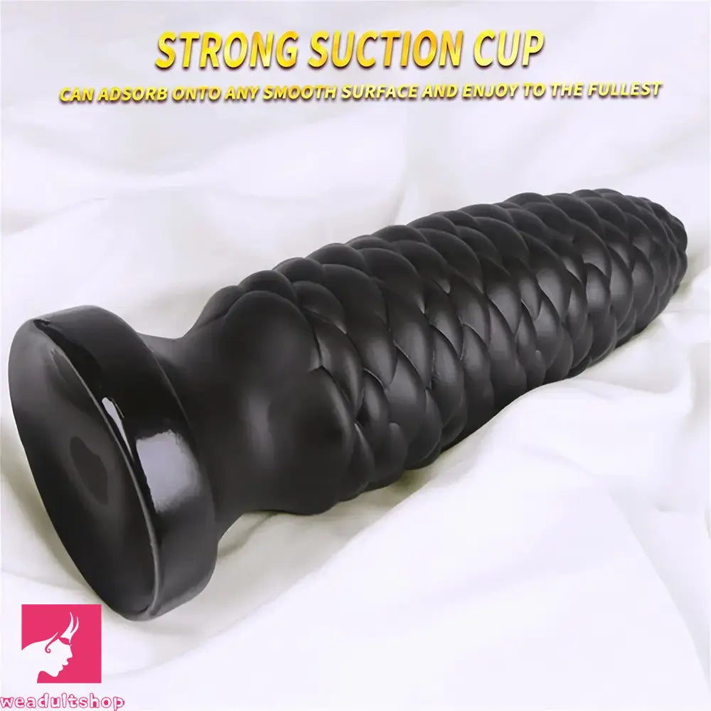 6.1in 7.67in 9.05in 10.43in 11.8in Big Anal Plug Scaly Thick Dildo Sex Toy