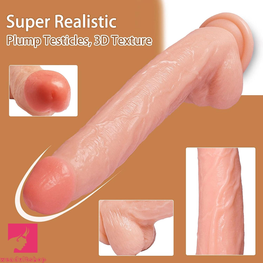 12.99in Huge Thick Lifelike Dildo Erotic Big Penis For Women Stimulator