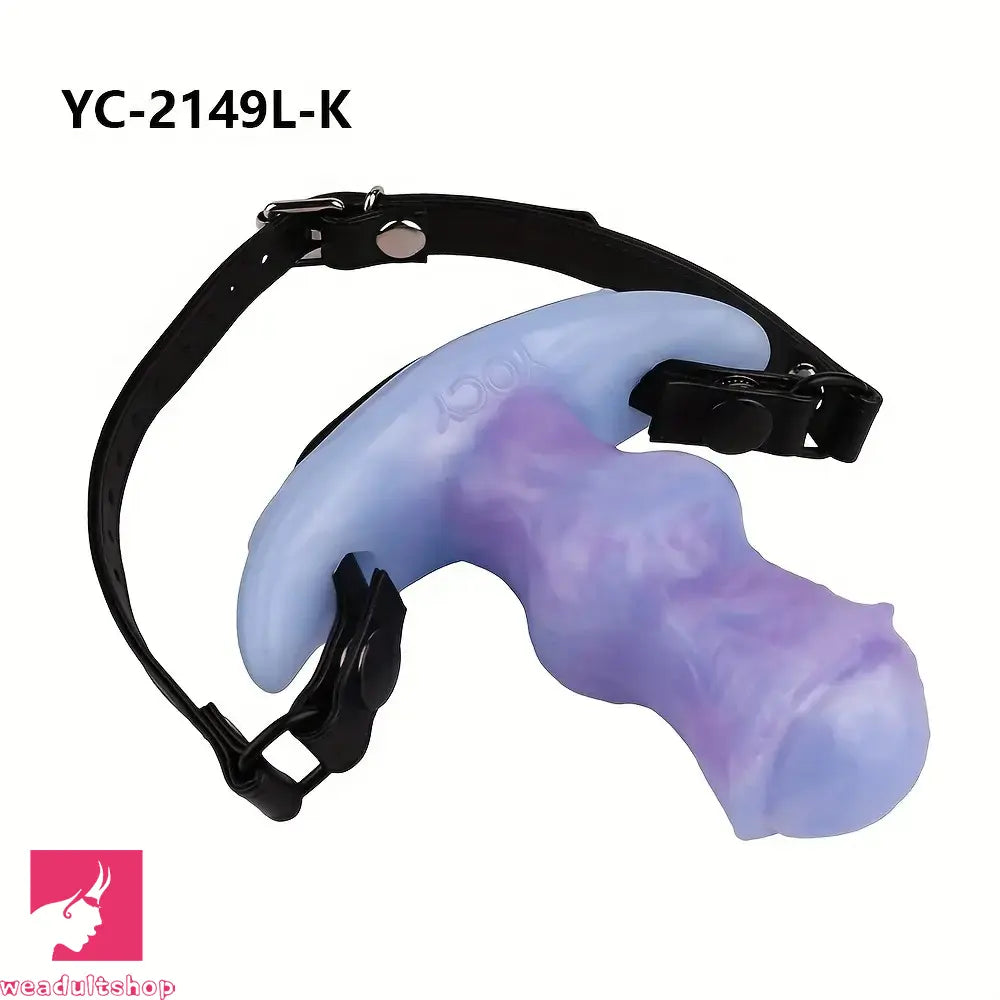 2.95in 3.9in 5.12in Small Sea Jade Anal Knot Silicone Soft Strap on Dildo