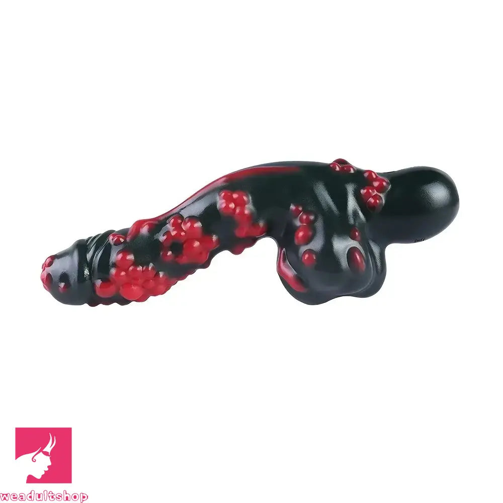 8.54in Fantasy Silicone Soft Handle Dildo Odd Cock Skin-Friendly Dildo