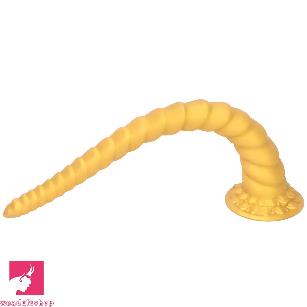 22.04in Liquid Silicone Super Long Texture Anal Plug Large Soft Sex Dildo