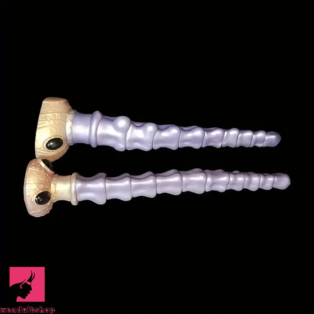 16.93in Liquid Silicone Extra Long Keel Anal Plug Adult Huge Odd Dildo